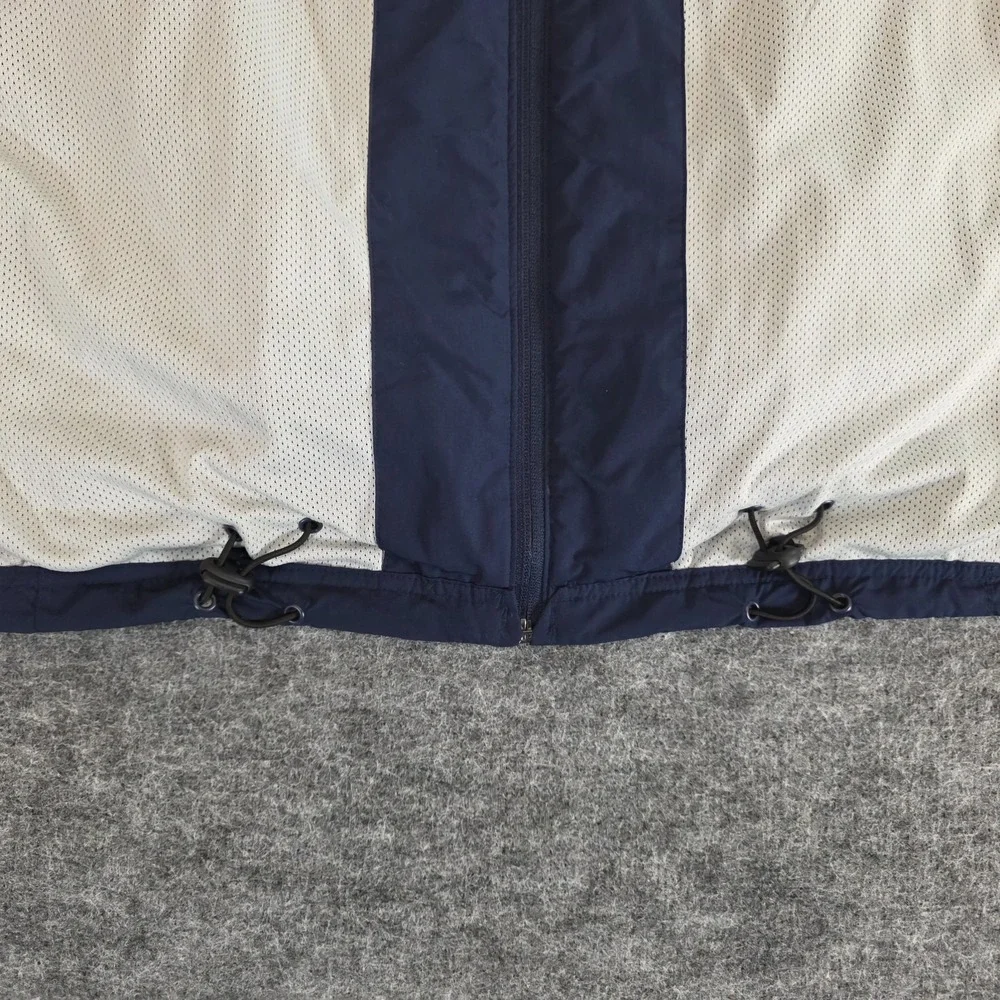 Vintage Adidas Notre Dame Fighting Irish Band Jacket Mens‎ Blue Size Large Lined